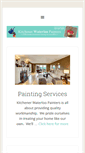 Mobile Screenshot of kitchenerwaterloopainters.com